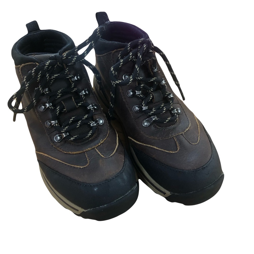Timberland Brown and Black Men's Lace-Up Hiking Boots